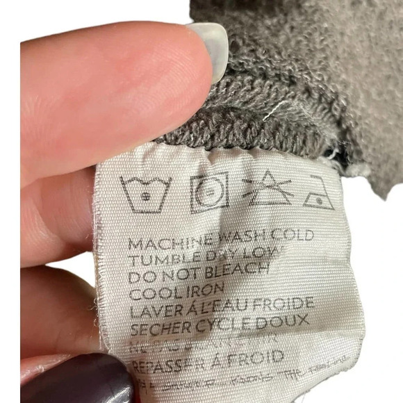 Billabong Men's Flecker Pullover Hoodie Gray & Black Striped Size Medium - Picture 6 of 6